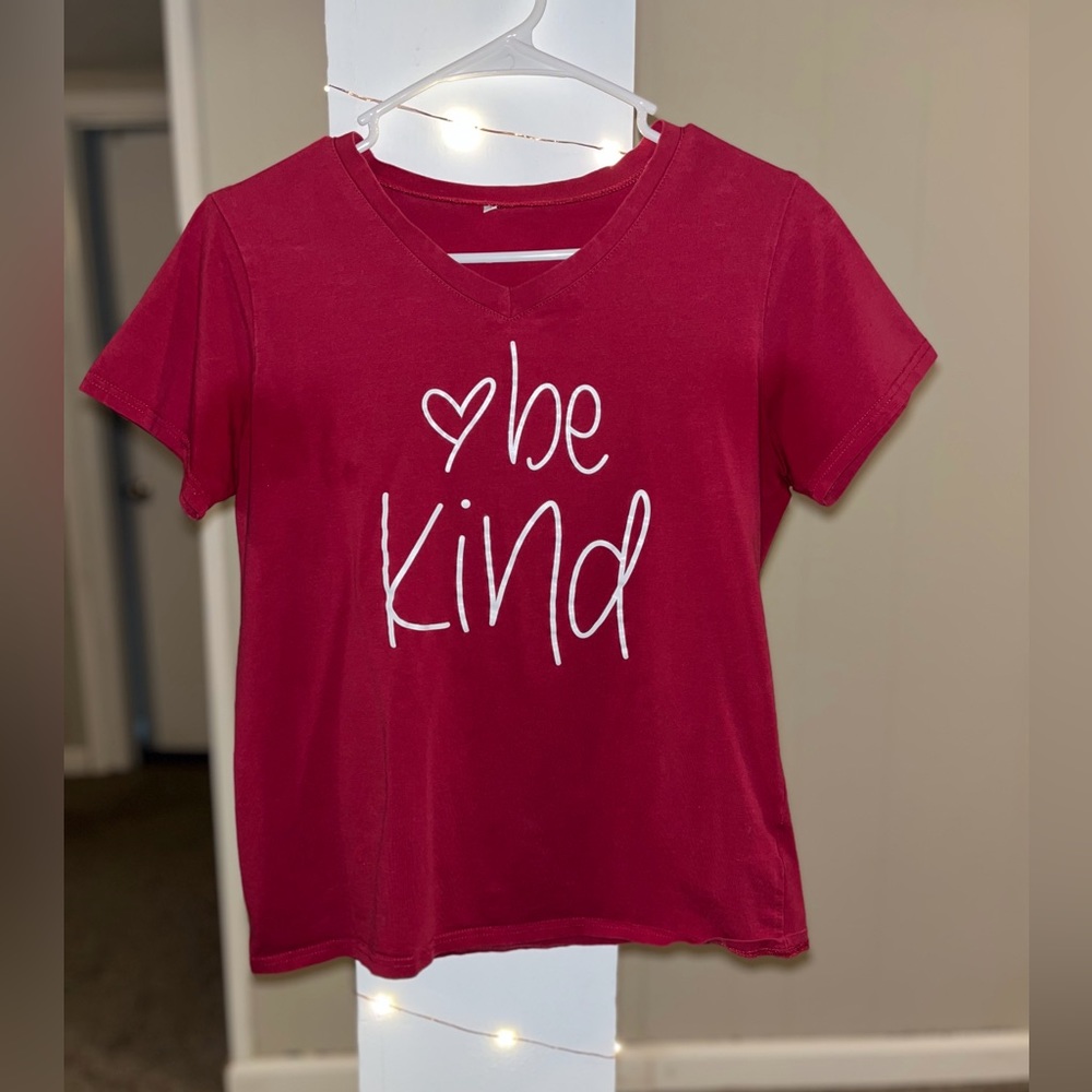 Red Heart Be Kind T-shirt